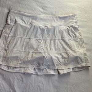 Lululemon Athletica Ivory Skort
